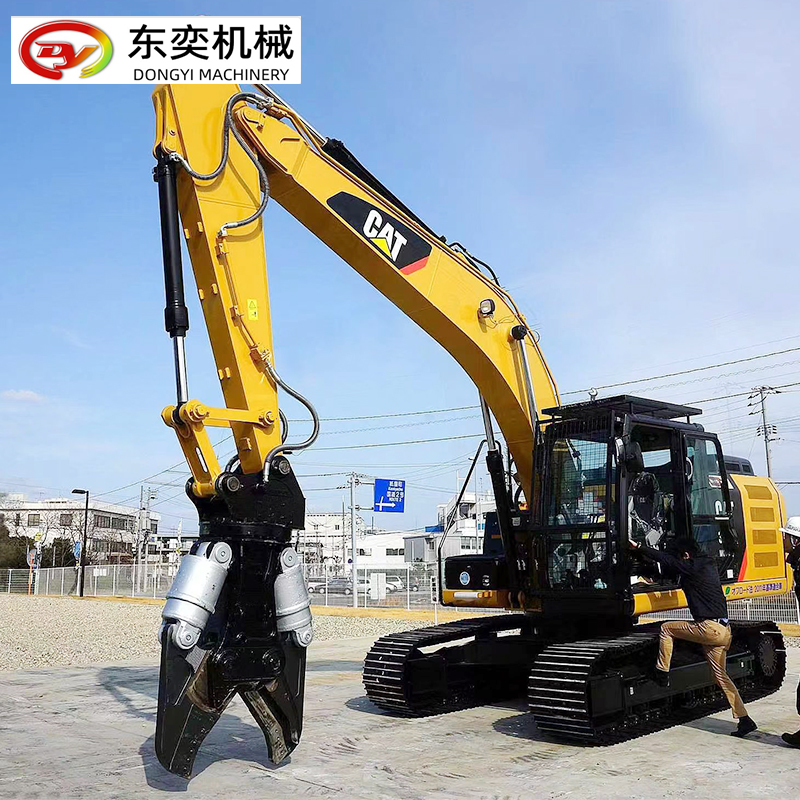挖機(jī)雙缸剪廢鋼廠管道拆剪拆除設(shè)備雙缸液壓剪屬具