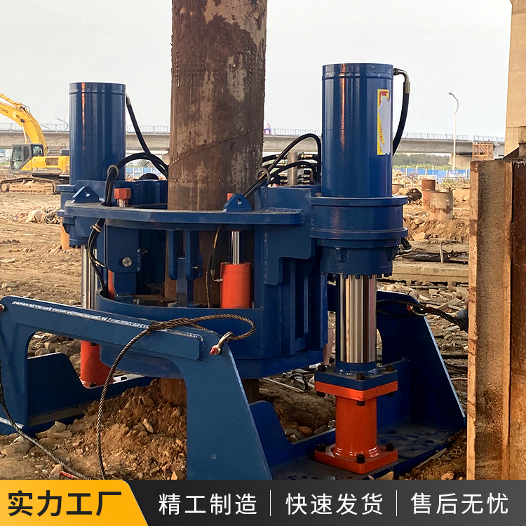 拔管機PC工法鋼管起拔拉森樁組合樁的施工設(shè)備