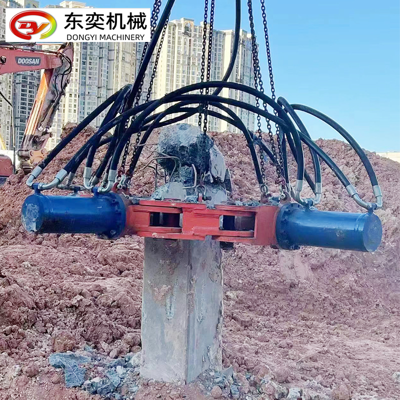 樁頭破拆模塊式破樁機(jī)鑿除橋梁混凝土樁頭機(jī)器