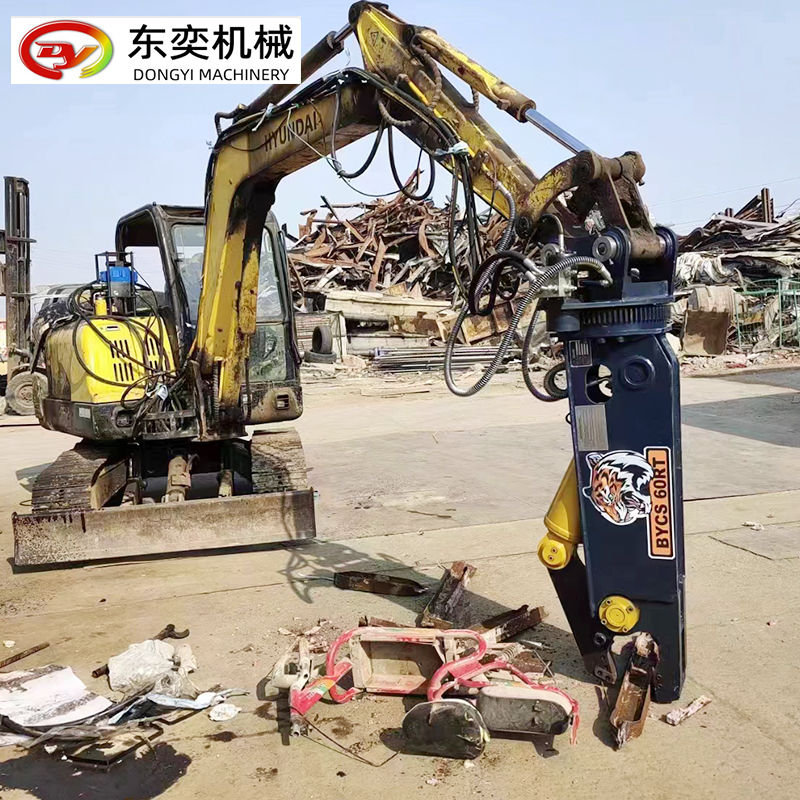 剪廢鋼?dān)椬旒魪U車拆解液壓剪廢金屬鋼結(jié)構(gòu)鋼廠拆除設(shè)備