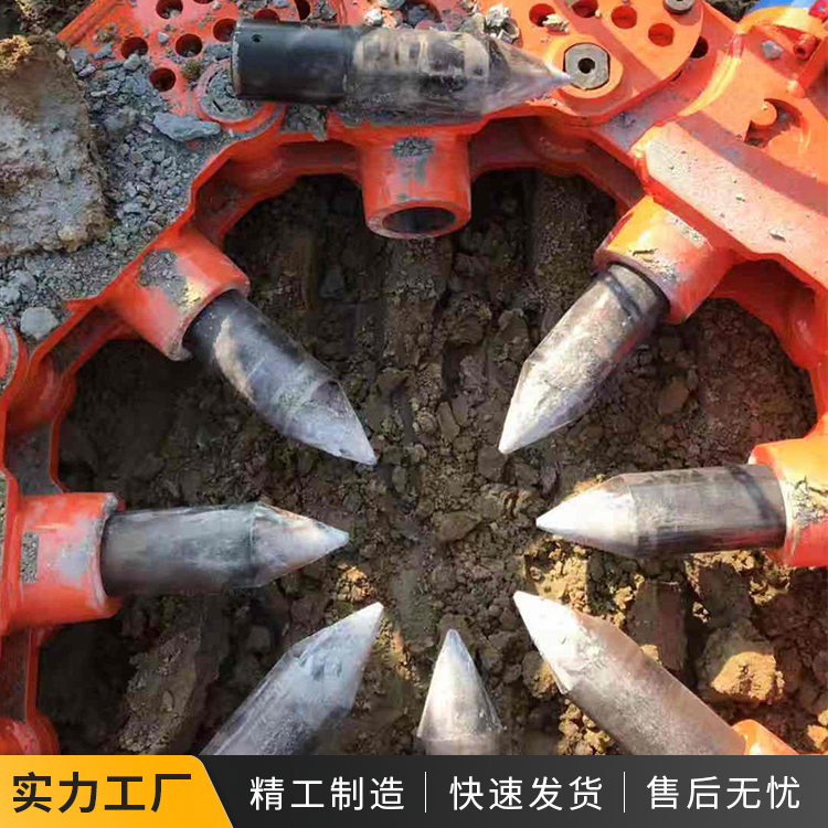 破樁頭破樁機釬桿東奕固定式模塊式破樁配置
