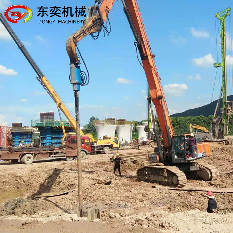 鉆螺旋地釘AD60型螺旋鉆機鋼板樁引孔挖機液壓鉆機