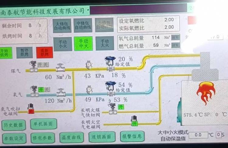 泰航定制：爐后在線廢鋼烘烤爐轉(zhuǎn)爐爐后合金烘烤加熱爐裝置