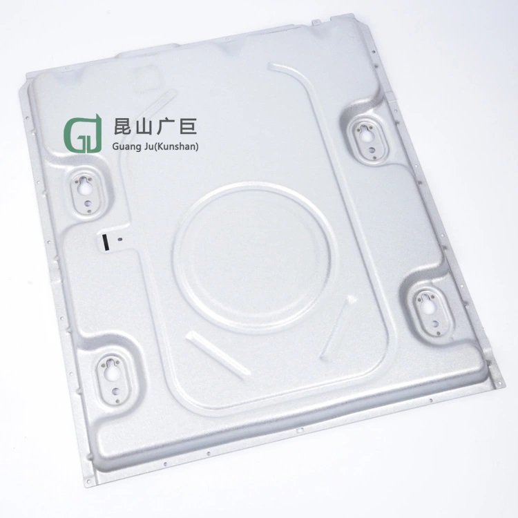 廣巨來圖定制車身電池盒支架鈑金加工試制件