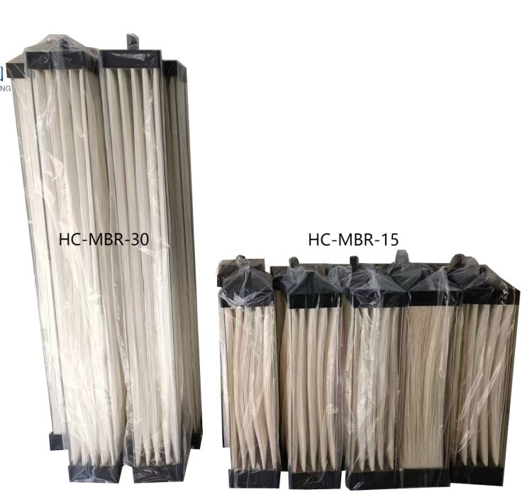 華創(chuàng)聚偏氟乙烯膜組10\/15\/20常規(guī)三菱雙曝氣進(jìn)口膜替換源頭廠家