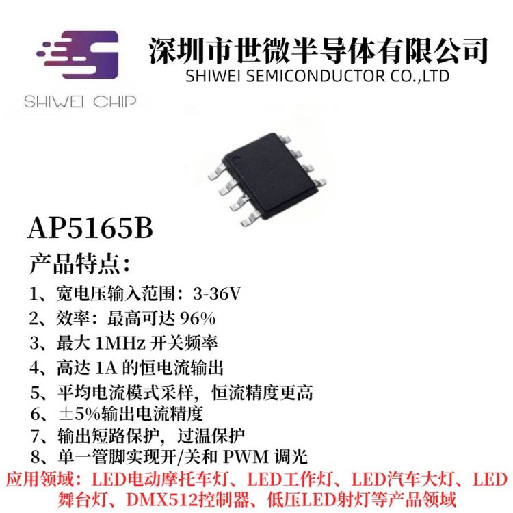 高效率同步DCDC降壓芯片SOP-8電源芯片低壓降壓恒流IC