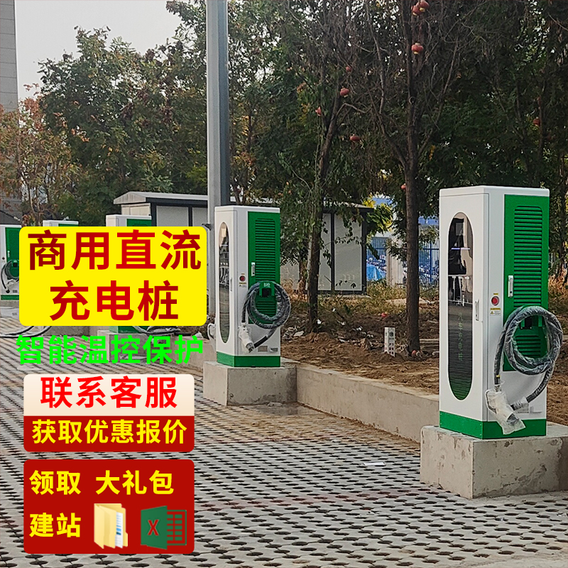 商用新能源直流充電樁電動(dòng)汽車(chē)40\/60\/120kw快充英飛源模塊可選