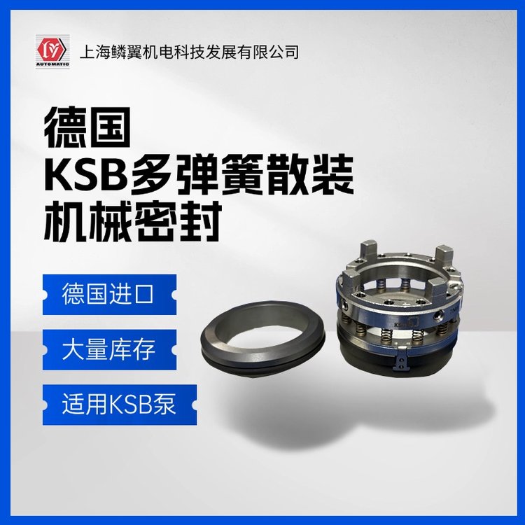 德國KSB多彈簧散裝BOAH型鋼碳鑄鐵機械密封件10mm厚度