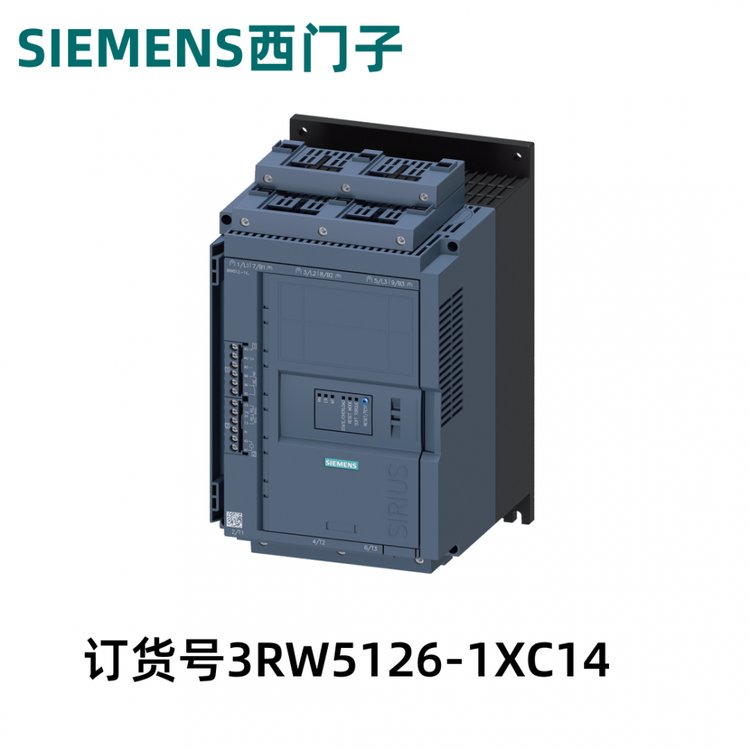 西門子3RW5126-1XC14SIRIUS軟起動(dòng)器200-480V77A