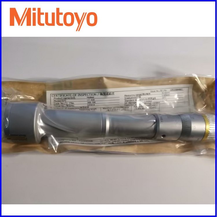 鏃ユ湰涓夎睈Mitutoyo姗�(j墨)姊颁笁鐖紡瀛斿緫鍗冨垎灏�368-168\/HT-40R