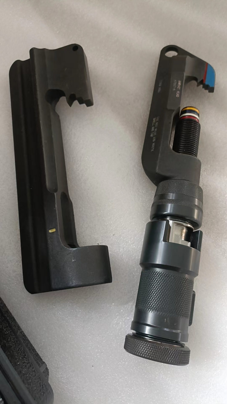 賽弗城進口楔型安普線夾專用工具安普槍大小工具頭可調(diào)配件彈射芯