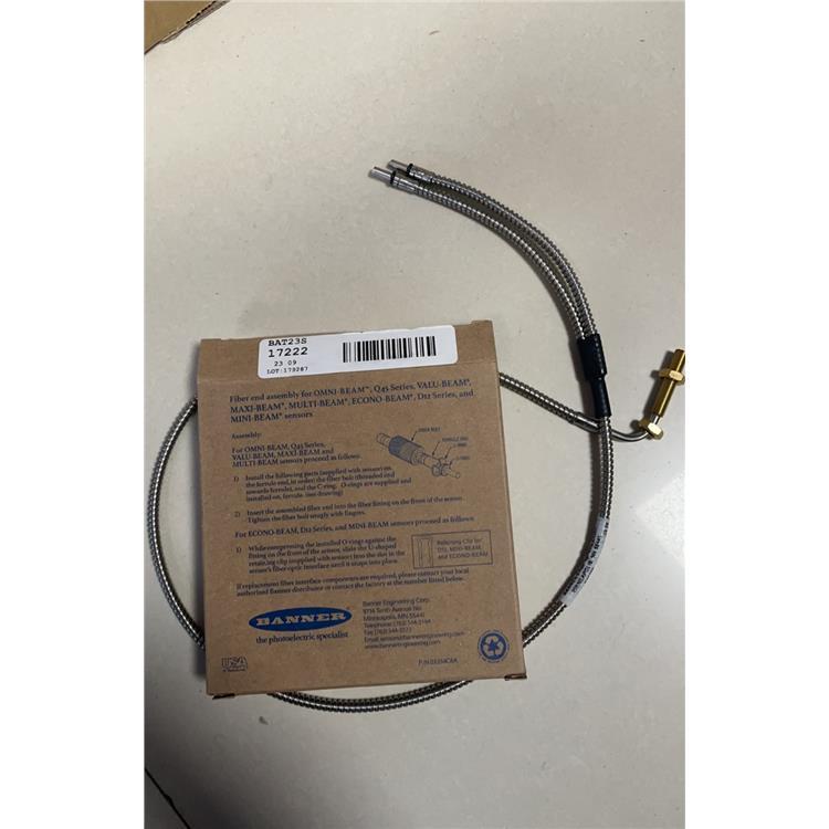 BANNER邦納IT218SM900耐高溫光纖傳感器訂貨號22033