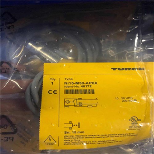德國TURCK光電感應傳感器LO6.5m-BT18-VP6X2原裝進口現(xiàn)貨
