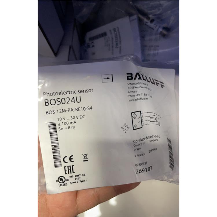 Balluff巴魯夫BCS002A BCSM08T4E2-PSM15C-S49G電容式傳感器現(xiàn)貨