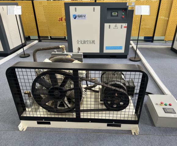 富氧燃燒空氣壓縮機全無油免維護空壓機適用制氮制氧吹瓶吹塑