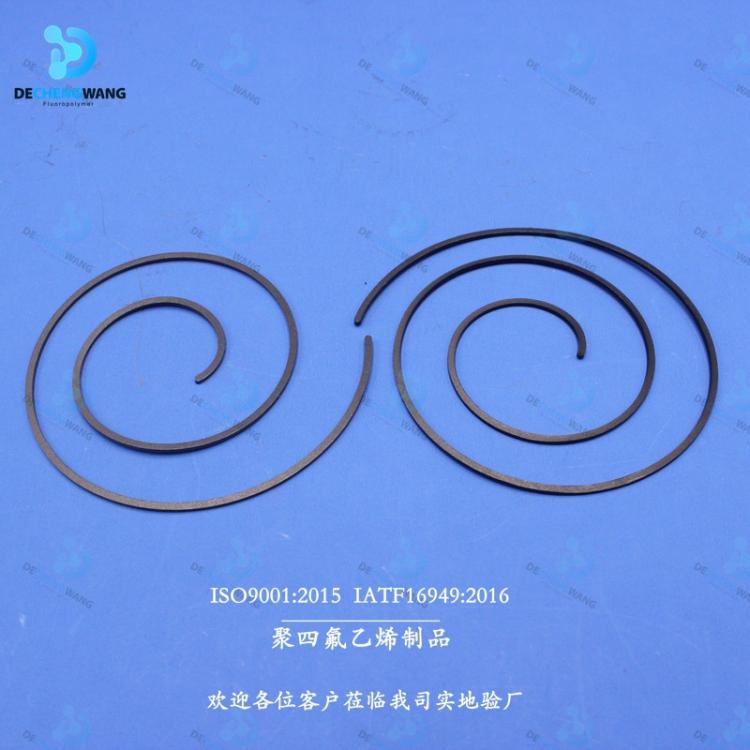 德創(chuàng)電動渦旋壓縮機密封條聚四氟乙烯動靜盤密封件PTFE密封膠條