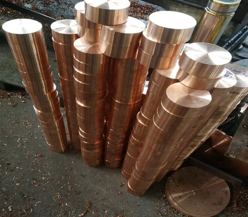 CNC加工定制模具鑲件鈹鈷銅厚板焊接電極材料進口NGK-UT40鈹銅板