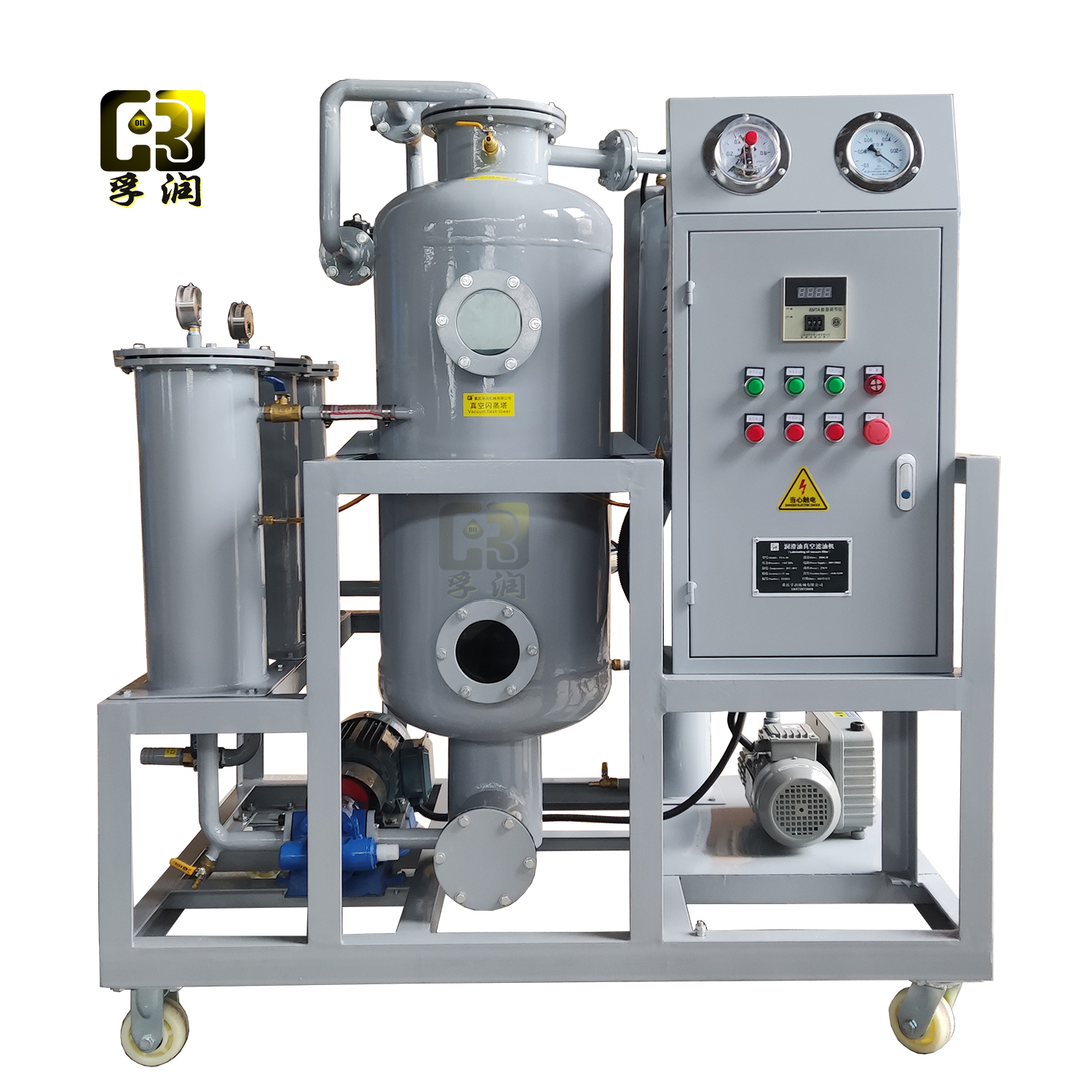孚潤(rùn)TYA-30真空過濾油水分離除雜質(zhì)一體過濾機(jī)