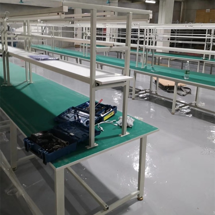 意合牌工廠車(chē)間防靜電工作臺(tái)員工用201不銹鋼可拆焊死試驗(yàn)臺(tái)