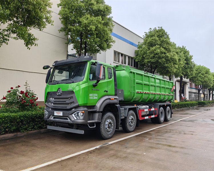 國(guó)六標(biāo)準(zhǔn)版污泥運(yùn)輸車25方無(wú)泄漏污泥自卸車
