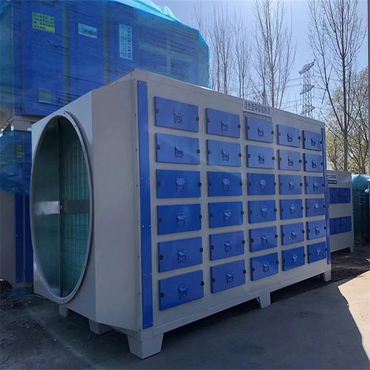 有機廢氣處理設備不銹鋼活性炭吸附箱廢氣吸附裝置