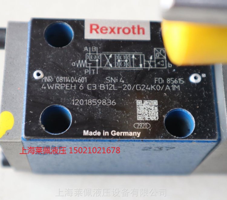 08114046014WRPEH6C3B12L-20\/G24K0\/A1M力士樂REXROTH
