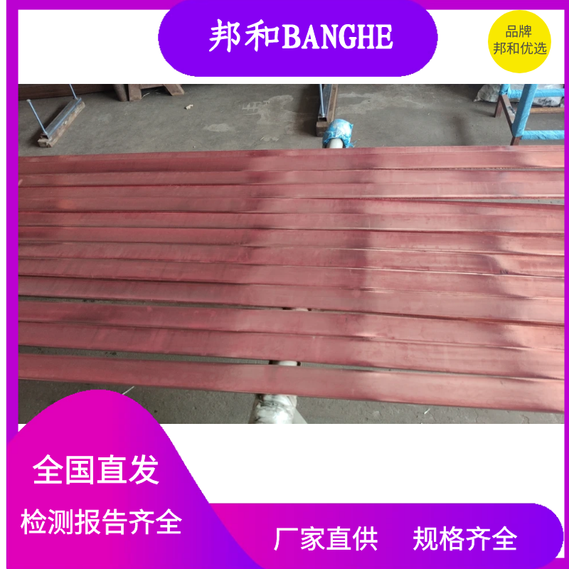 40*4鍍銅扁鋼銅包鋼扁鐵銅覆鋼風(fēng)電光伏石化接地50*560*6
