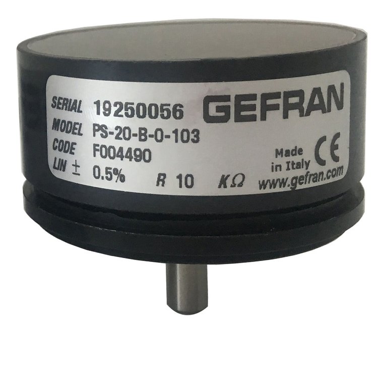 意大利GEFRAN杰佛倫角度傳感器PS-20-B-0-103料號F004490