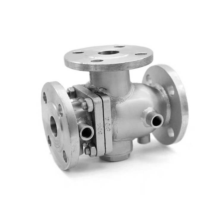 BQ644H、BQ644Y、BQ644W、保溫固定球閥、保溫夾套球閥、夾套保溫球閥、L型三通球閥