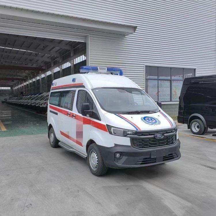 新款福特V362長軸高頂監(jiān)護(hù)型救護(hù)車負(fù)壓型急救車工廠可包上戶送車