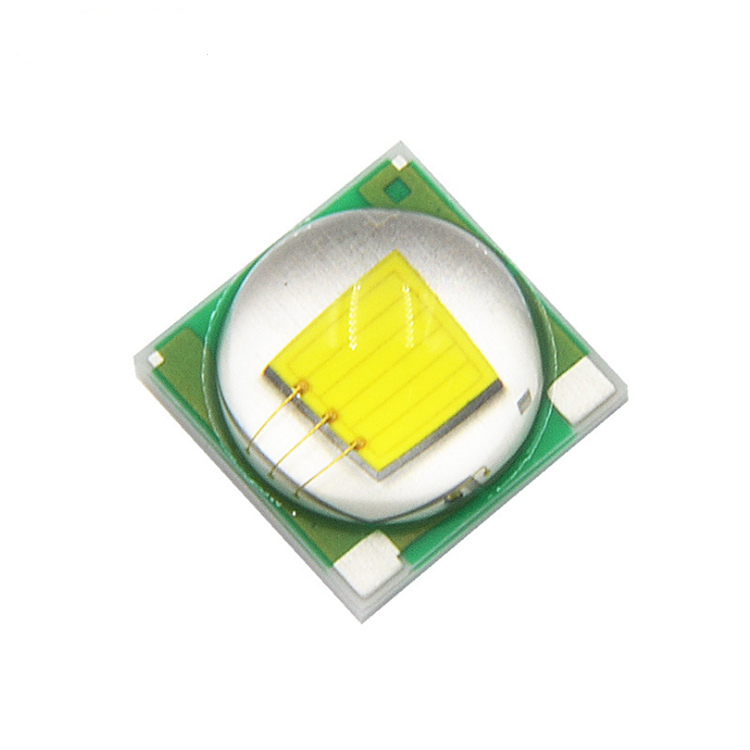 手電筒光源大功率陶瓷5w3535球頭無光斑貼片led白光燈珠