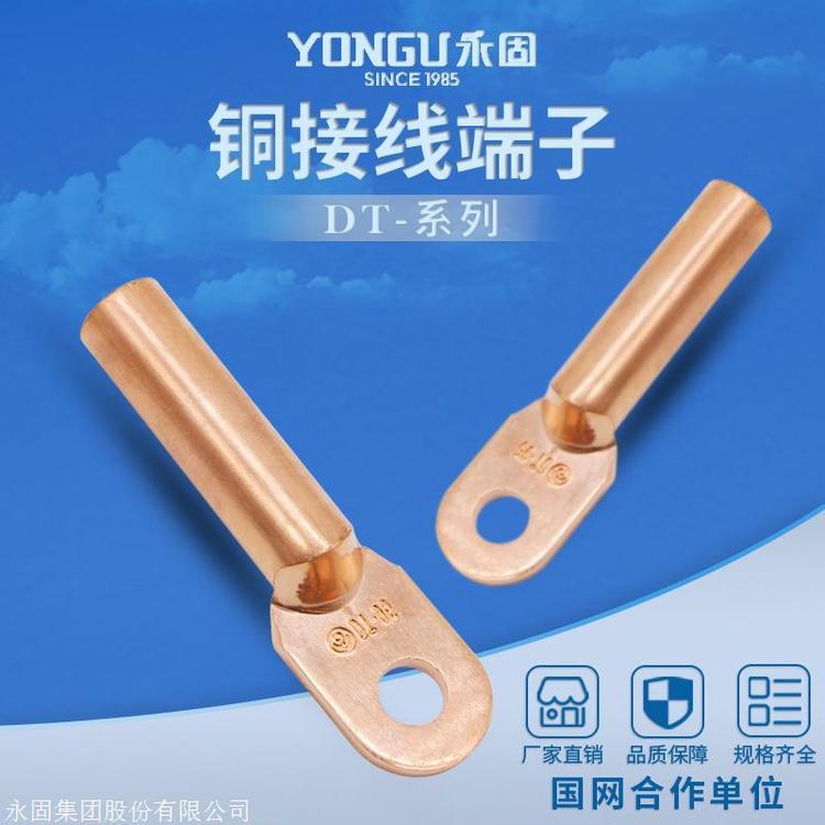 YONGU銅接線耳DT-120平方國(guó)標(biāo)A級(jí)銅鼻子