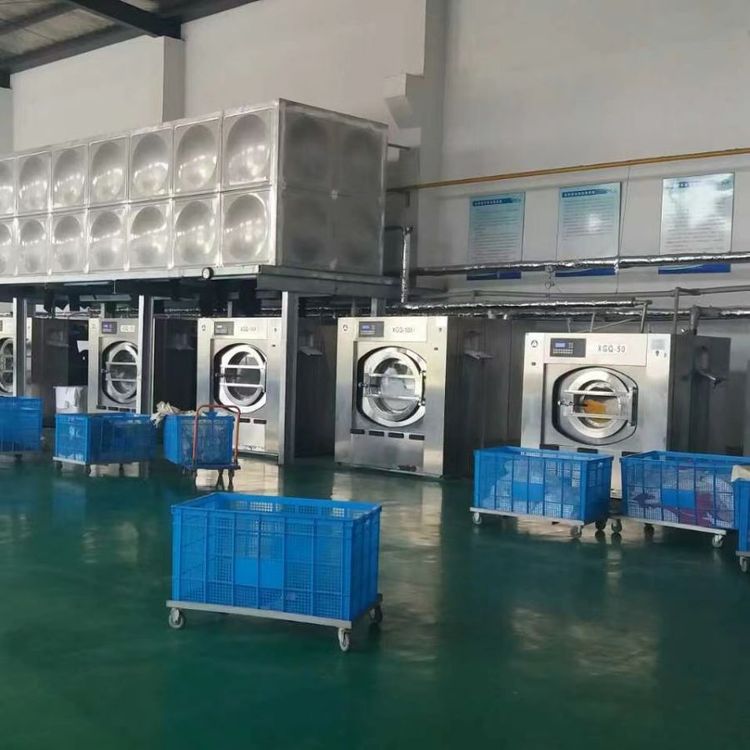酒店洗衣房設(shè)備制造廠家，布草洗滌公司機(jī)器價(jià)格，床單被套水洗機(jī)銷售。