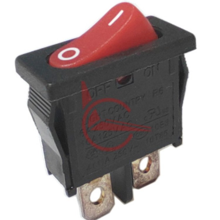 R612KRFT0F1紅色船型翹板開關(guān)工廠批發(fā)銷售亮群電子