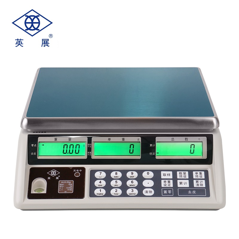 英展ACS-C-Z2高精度計數(shù)電子天平3\/6\/12\/30kg取樣盤點臺案稱ALH