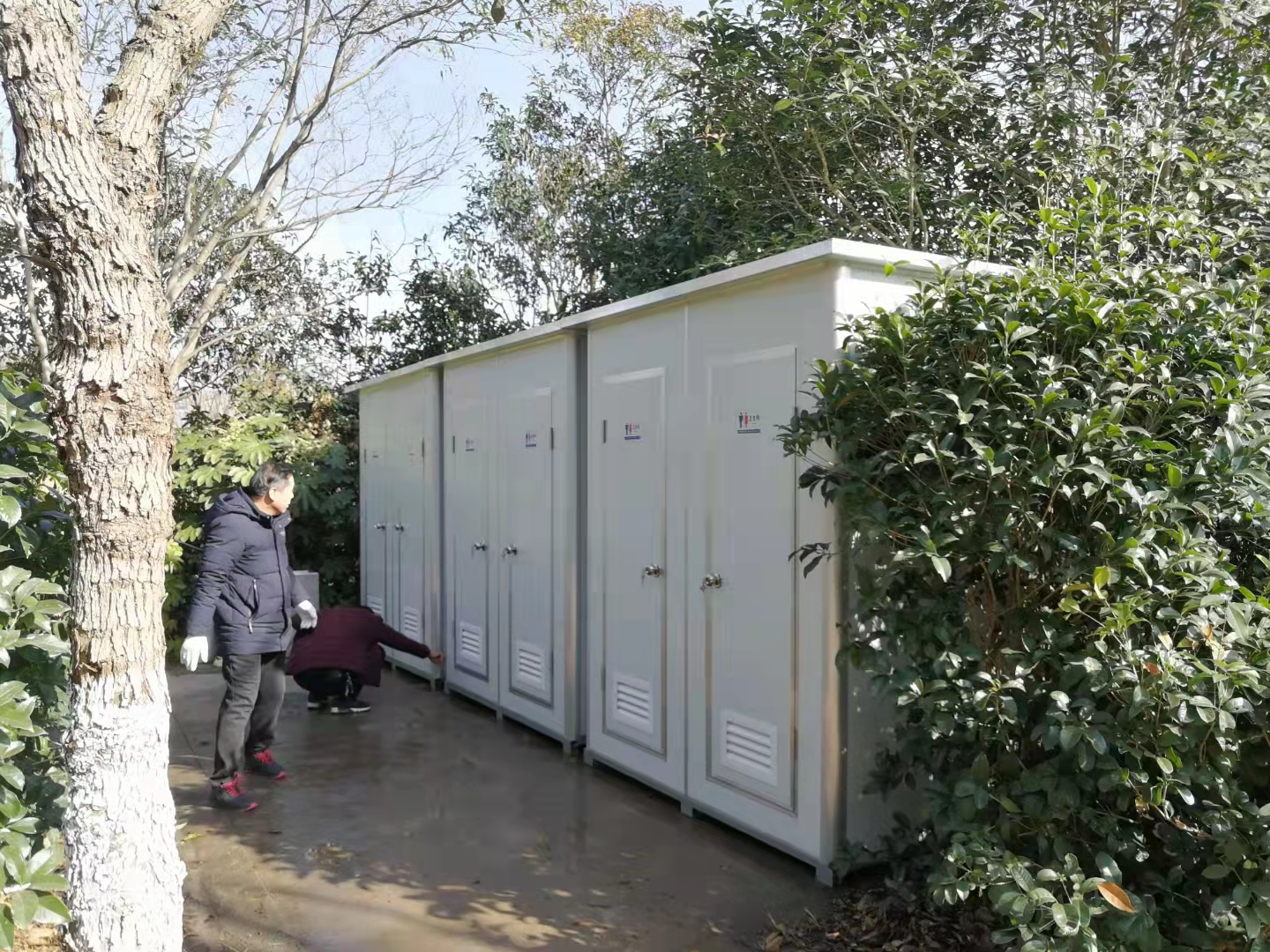 工地活動廁所租賃單體簡易衛(wèi)生間多廁位豪華移動公廁出租