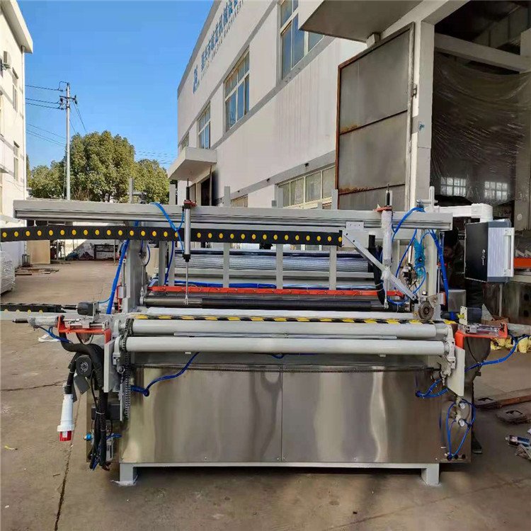 JL-F1800型干濕兩用廚房耐磨去污洗碗布分切復(fù)卷機加厚懶人抹布