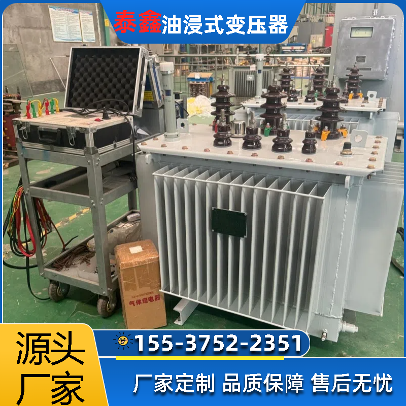 戶外用S13油浸式銅變壓器泰鑫新能效油變損耗低
