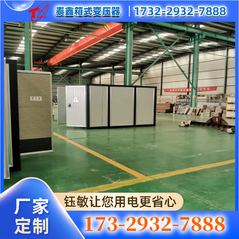 食品加工廠用1000KVA景觀箱式變電站歐式箱式變壓器