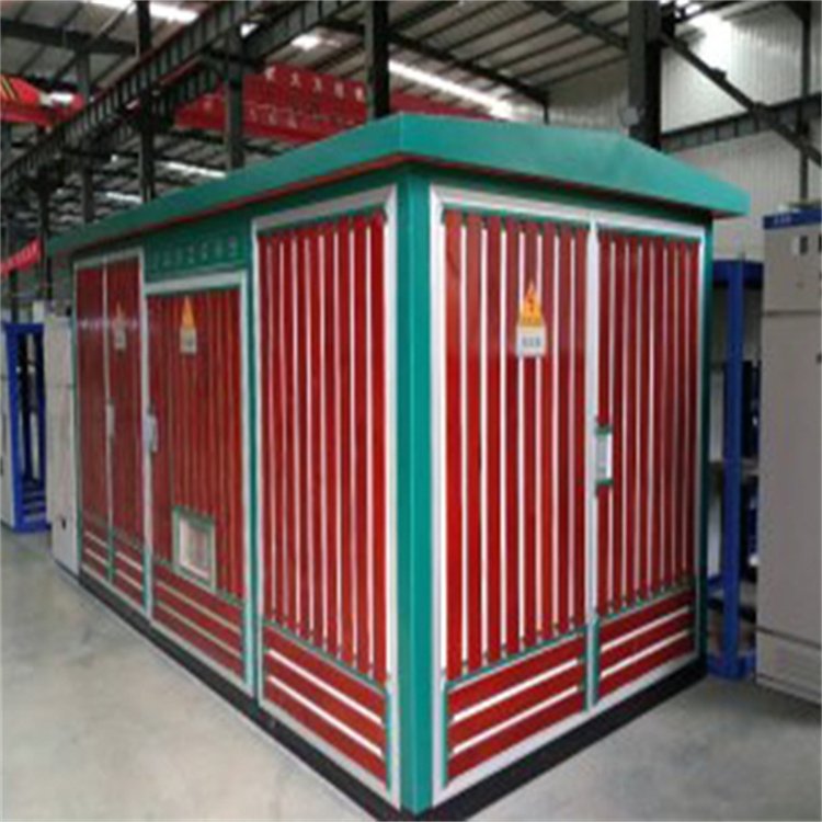 泰鑫電氣生產(chǎn)公路施工用500KVA景觀式箱式變壓器