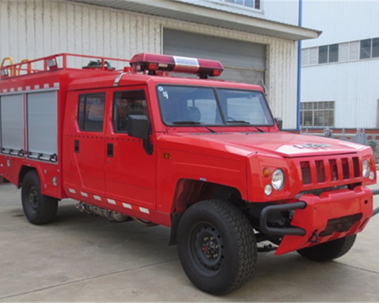 水霧消防車應急專用車北汽越野車森林防火車
