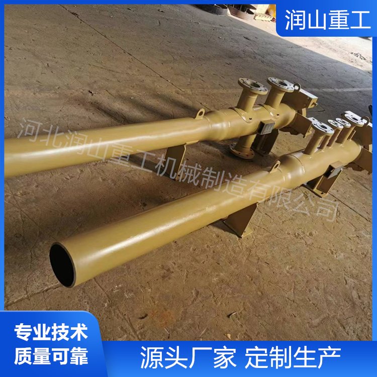 潤山大口徑清管收發(fā)球筒帶通球指示儀發(fā)球筒按圖定制