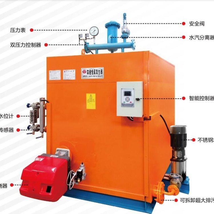 折扣銷售不銹鋼商用燃氣燃油蒸汽發(fā)生器高壓源頭工廠規(guī)格齊全