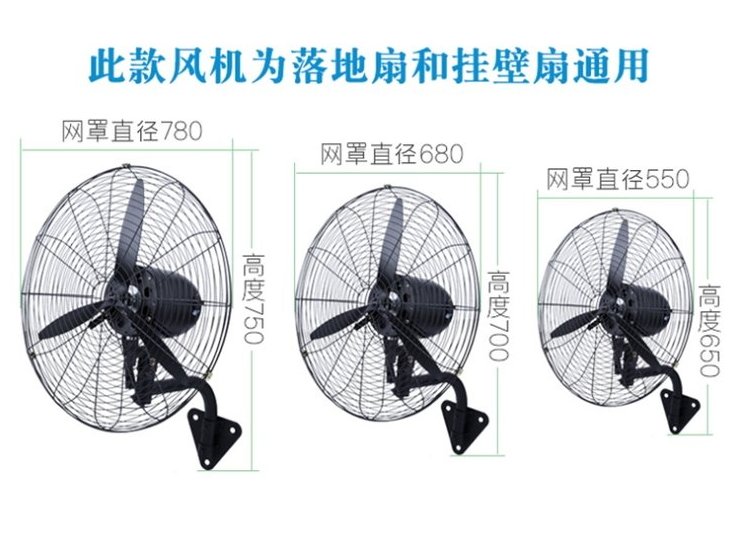 SF-450工業(yè)掛壁式風(fēng)扇適合于工礦企業(yè)車間倉庫等場所防暑降溫