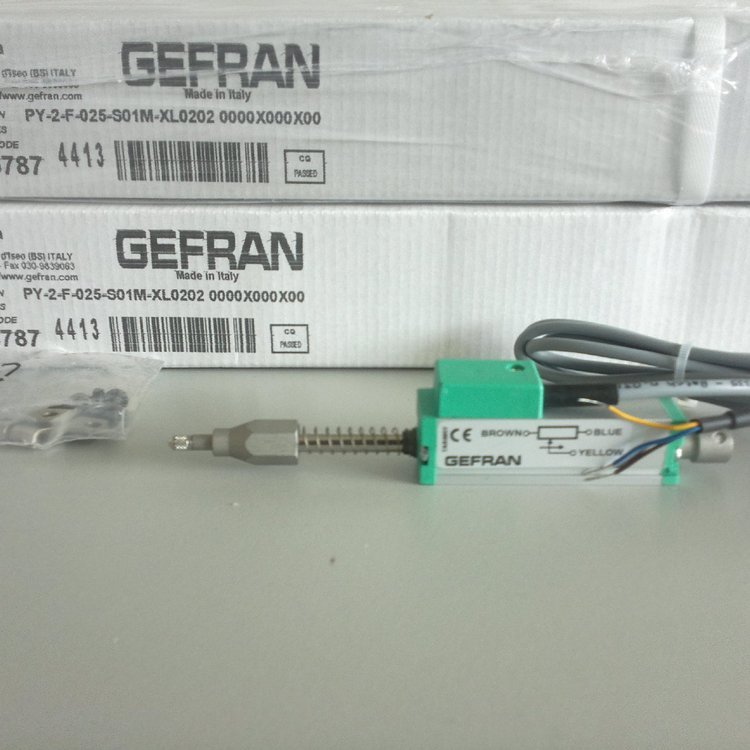 意大利GEFRAN杰佛倫位移傳感器PY-1-F-150-S01M-XL0202