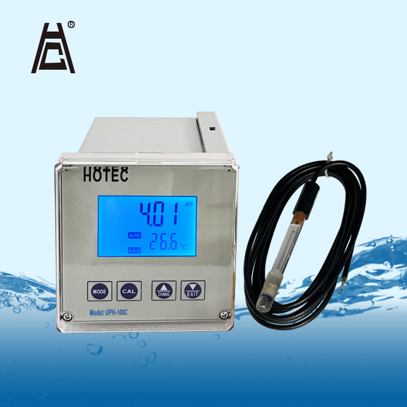 合泰HOTEC在線PH分析儀UPH-100C配進(jìn)口電極測量精準(zhǔn)壽命長