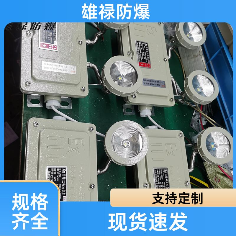 雄祿供應LED雙頭防爆標志燈加油站疏散指示燈支持定制