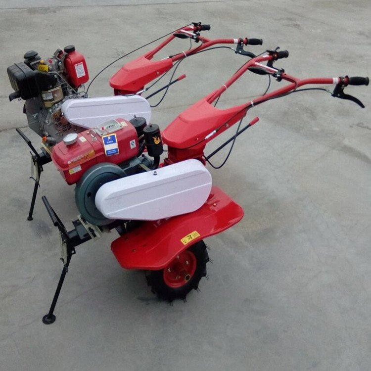 魯宏汽油手推式微耕機(jī)柴油雙齒輪旋耕開(kāi)溝機(jī)