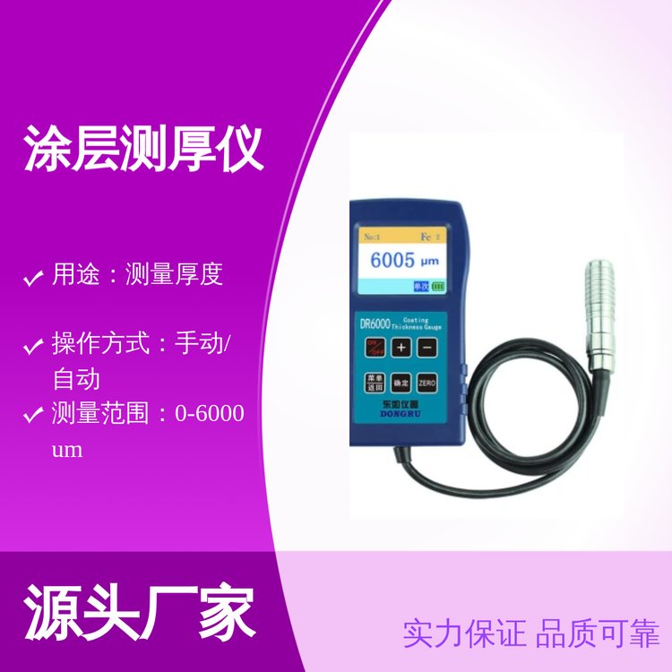 DR6000涂層測(cè)厚儀防腐層磁性金屬測(cè)量操作簡(jiǎn)單