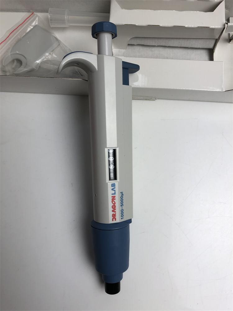 大龍手動(dòng)可調(diào)式移液器移液槍加液槍量程DRAGON移液器1000-5000ul